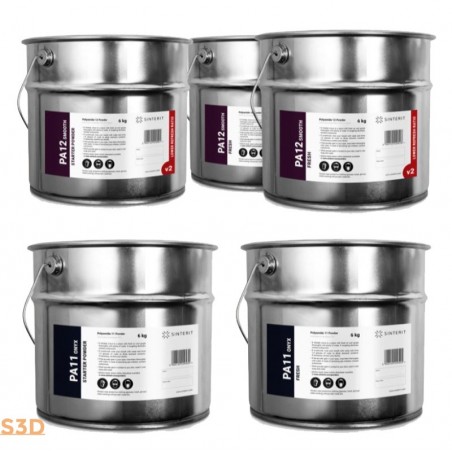 Pack de poudres mécaniques Sinterit